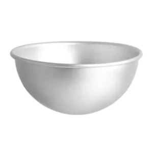 Decor Equip Aluminium Big Half Round Shape Dome Cake Tin - 8*9/Inch