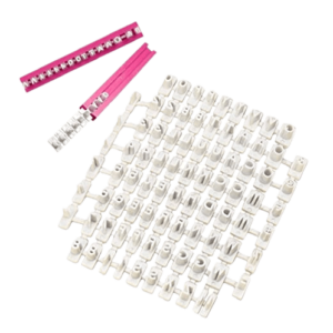 Finedecor Alphabet Stamp Cutters Set with Holder - FD2477