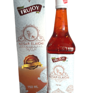 Frujoy Premium Kesar Elaichi Syrup Bottle – 750 ml