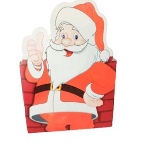 Decor Equip Gift Box | Chocolate Box | Cookies Box - Santa Claus Square Shape