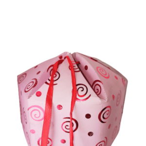 Decor Equip Gift Box | Chocolate Box | Cookies Box - Pink Round Shape