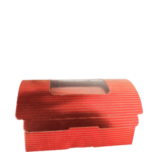 Decor Equip Gift Box | Chocolate Box | Cookies Box - Rectangle House Shape Box - Red