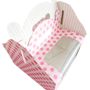 Decor Equip Gift Box / Cup Cake Box / Pastry Box – Big Pink Hand Bag Shape Box