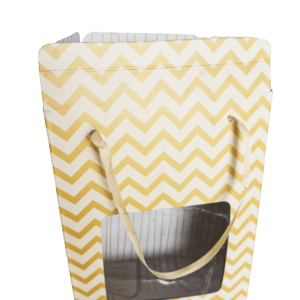 Decor Equip Gift Box | Chocolate Box | Cookies Box | – Medium Yellow Hand Bag Shape Box