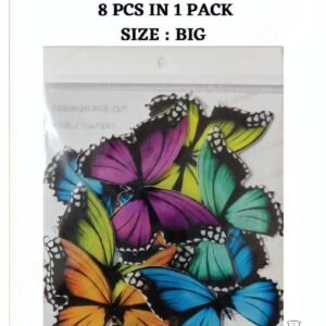 Premium Pre-Cut Edible Wafer Paper Cake Topper – Butterfly – Tastycrafts - WPC-016