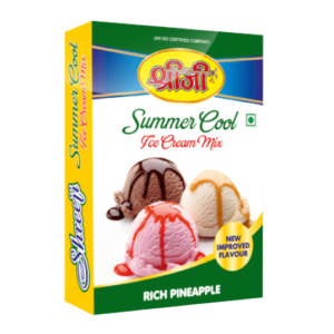 Shreeji Ice Cream MIx Rich Pineapple 125g