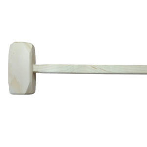 Decor Equip Wooden Hammer Shape