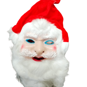 Decor Equip Christmas Decoration Santa Claus Face Mask