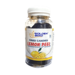 Golden Bird  Dried Candied Lemon Peel -100gm