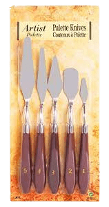 Palette Knives- Artist Palette ( Couteaux 'a Palette )