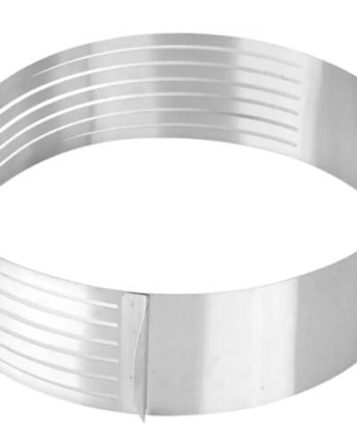 Decor Equip Stainless Steel Adjustable Cake Mousse Mould Ring - 6 to 12 inch