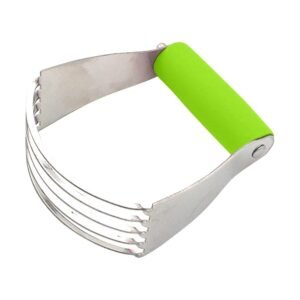 Decor Equip Stainless Steel Heavy Duty Pastry Cutter with Blades for Baking Premium Pastry Blender Pie