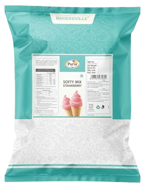 Bakersveggie Purix Softy Mix Strawberry - 1 Kg