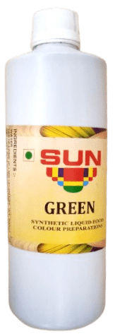Sun Liquid Food Colour Green - 500ml