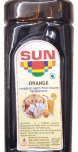 Sun Orange Snythetic Liquid Food Colour - 500ml