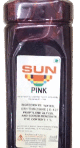 Sun Pink Snythetic Liquid Food Colour - 500ml