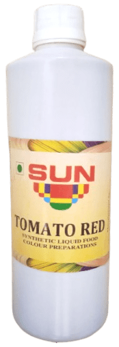 Sun Liquid Food Colour Tomato Red - 500ml