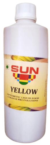Sun Liquid Food Colour Yellow - 500ml