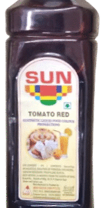 Sun Tomato Red Snythetic Liquid Food Colour - 500ml
